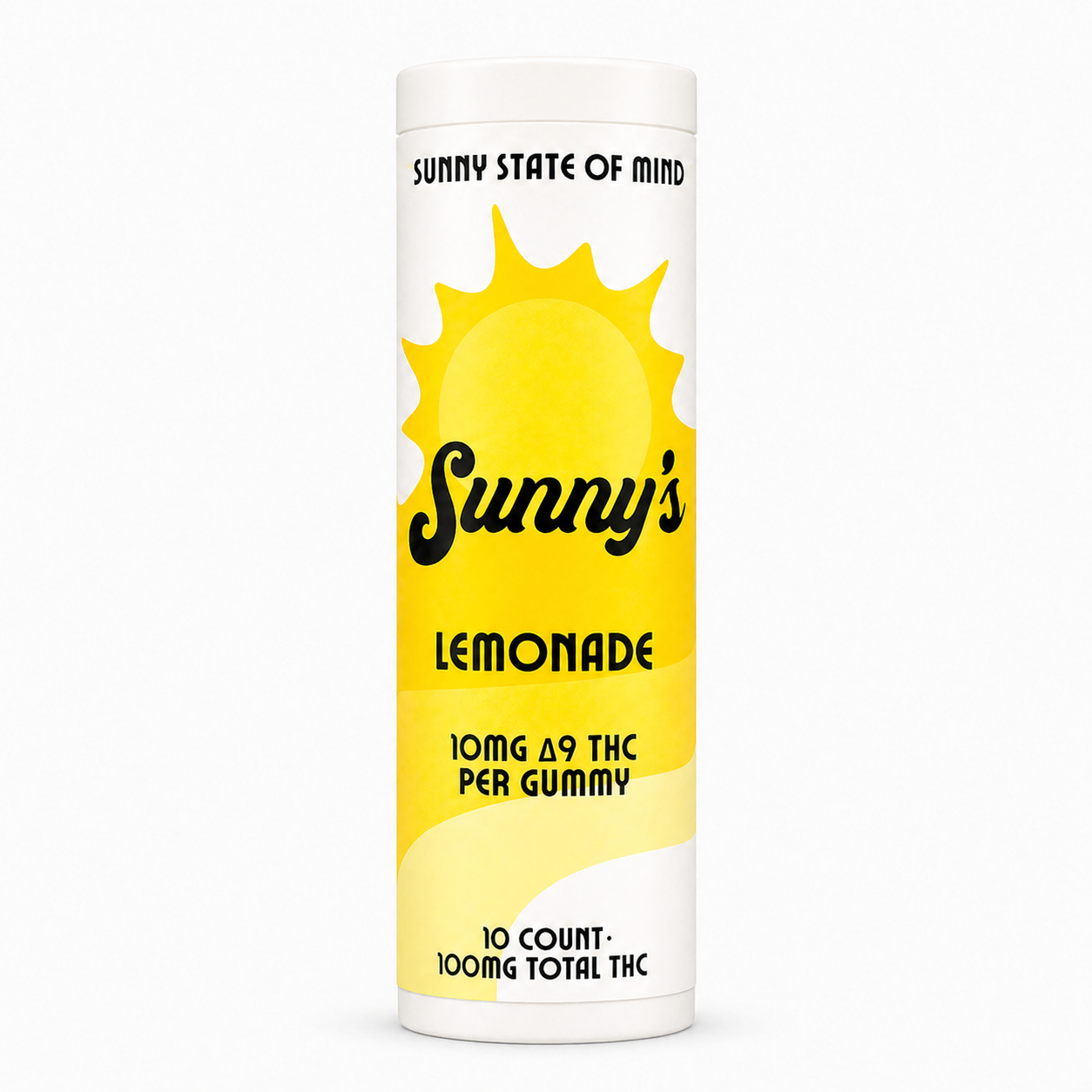 Sunny's Delta 9 THC 10MG Gummies Lemonade / 10-count